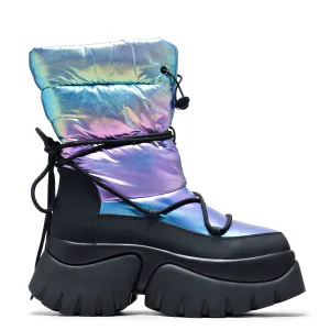 A Glass Mirage Snow Boots - Rainbow