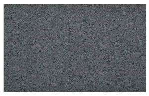 Amazon Brand - Solimo Modern Rubber Anti Slip Door Mat ( Standard , 16"x24'' , Grey)