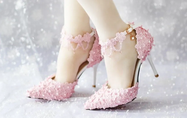 Ankle Strap Women wedding Sandals Handmade Crystall Bridal Shoes