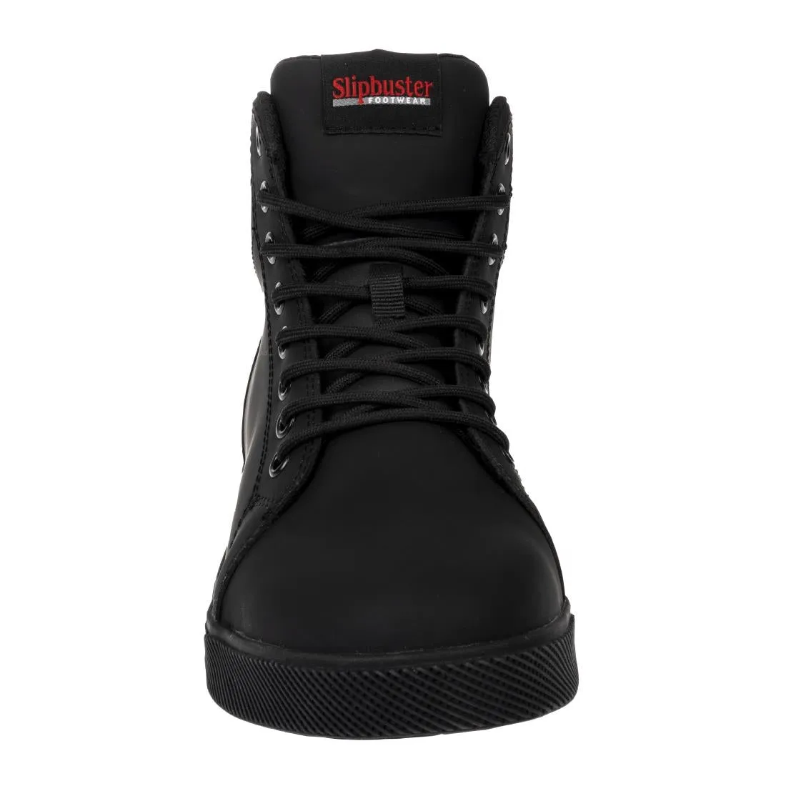 BA061-41 Slipbuster Recycled Microfibre Safety Hi Top Boots Matte Black 41