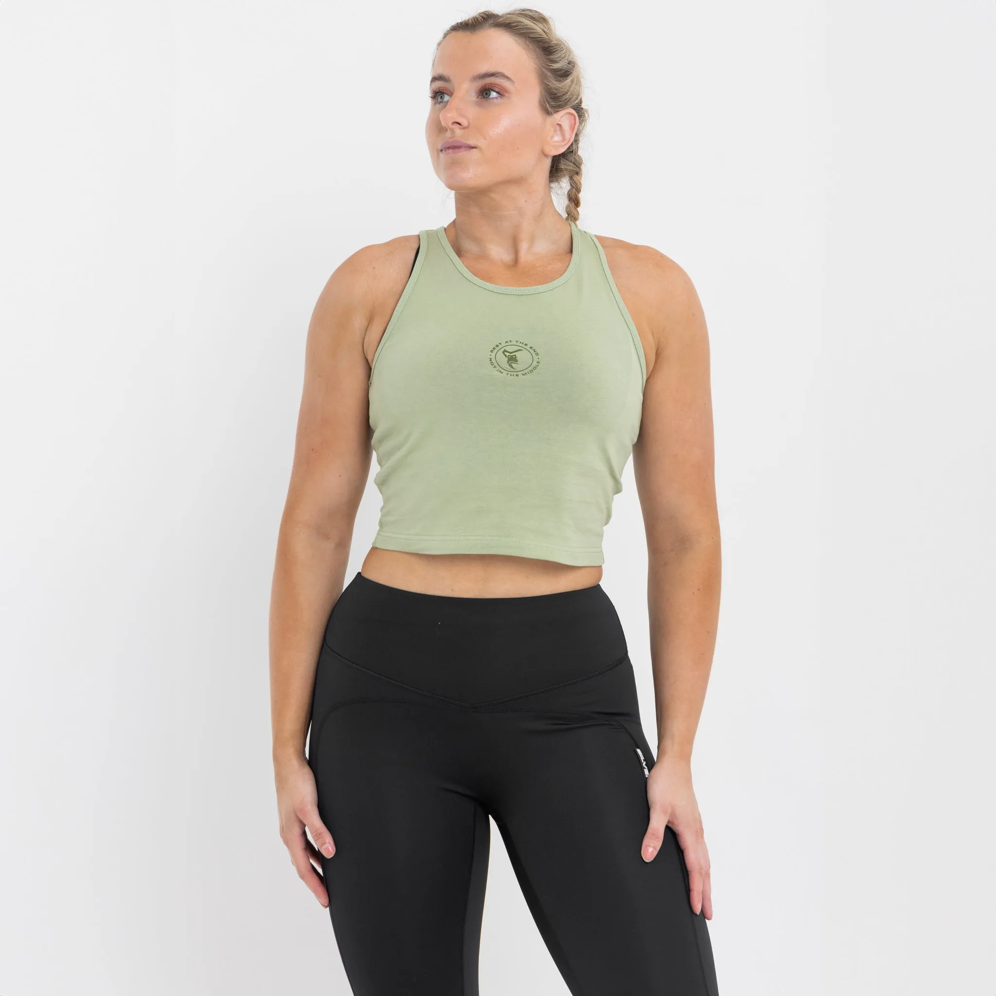 Be Savage Women's Vest Green