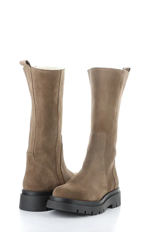 Bos & Co. Marie, taupe suede