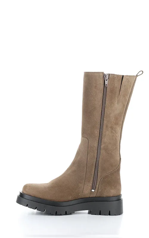 Bos & Co. Marie, taupe suede