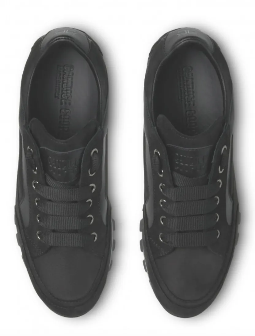 Candice Cooper Black Runlo Track Sneaker