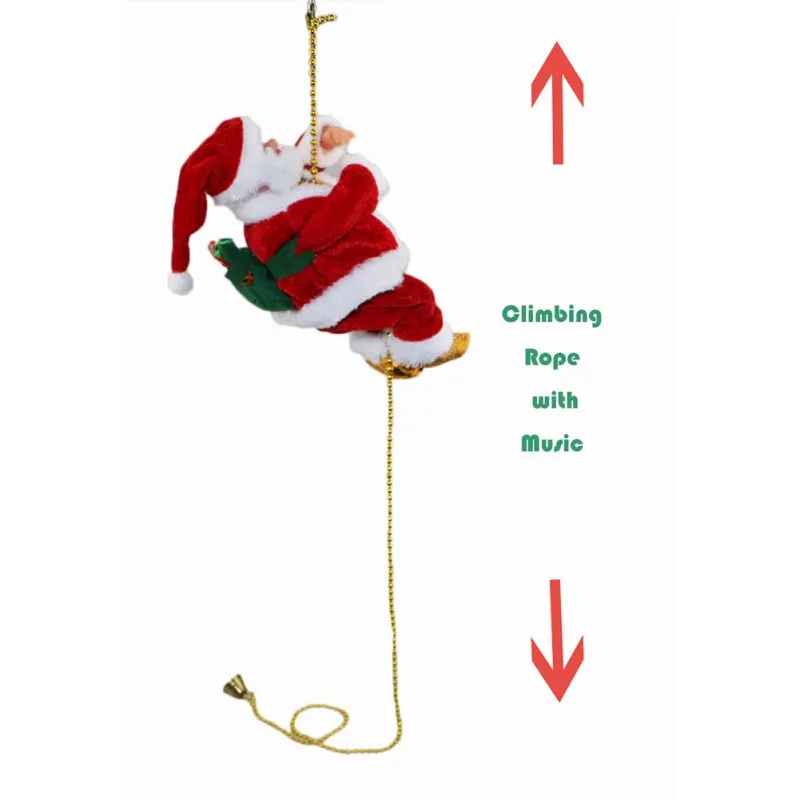 Climbing Santa Claus