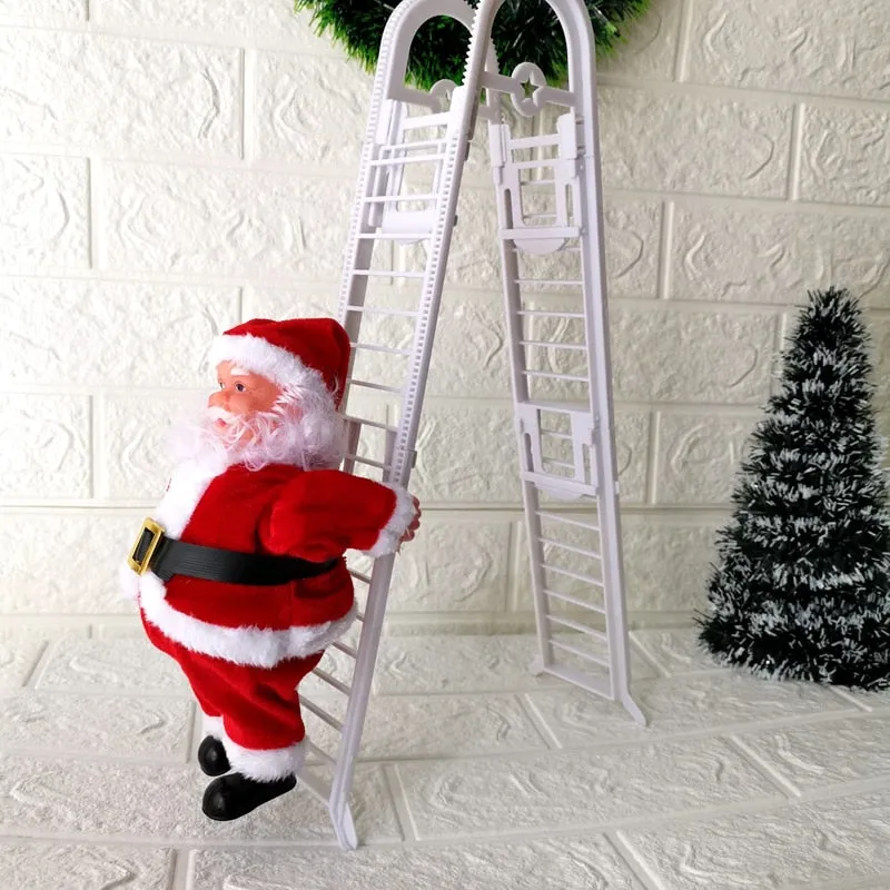 Climbing Santa Claus