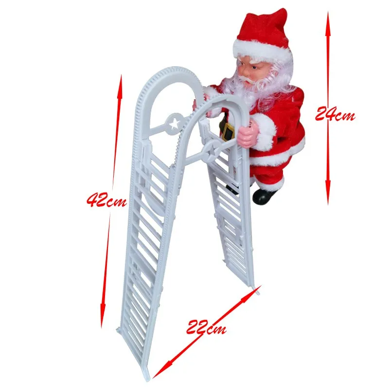 Climbing Santa Claus