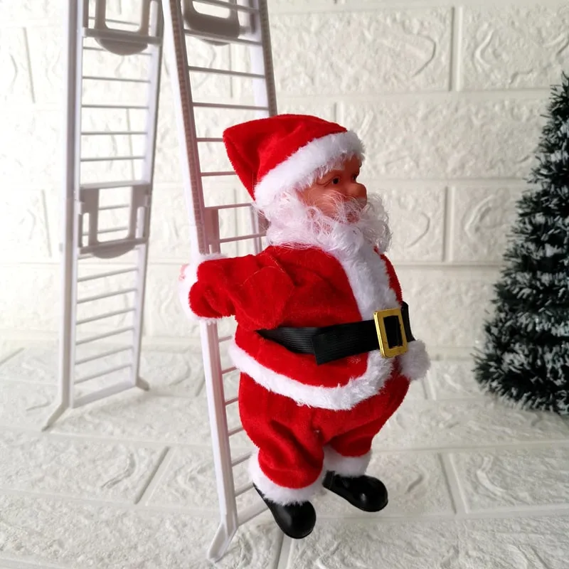 Climbing Santa Claus