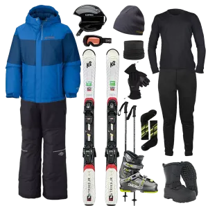 Columbia The Works Package w/ Bibs - Boy's Ski