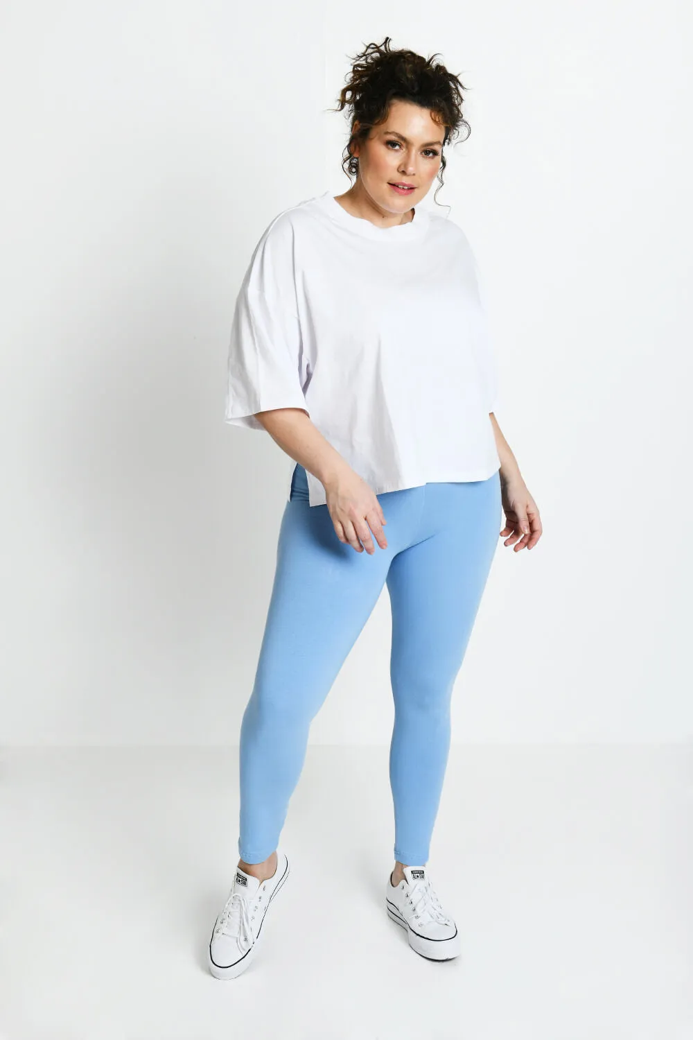 Curve Everyday Leggings - Powder Blue