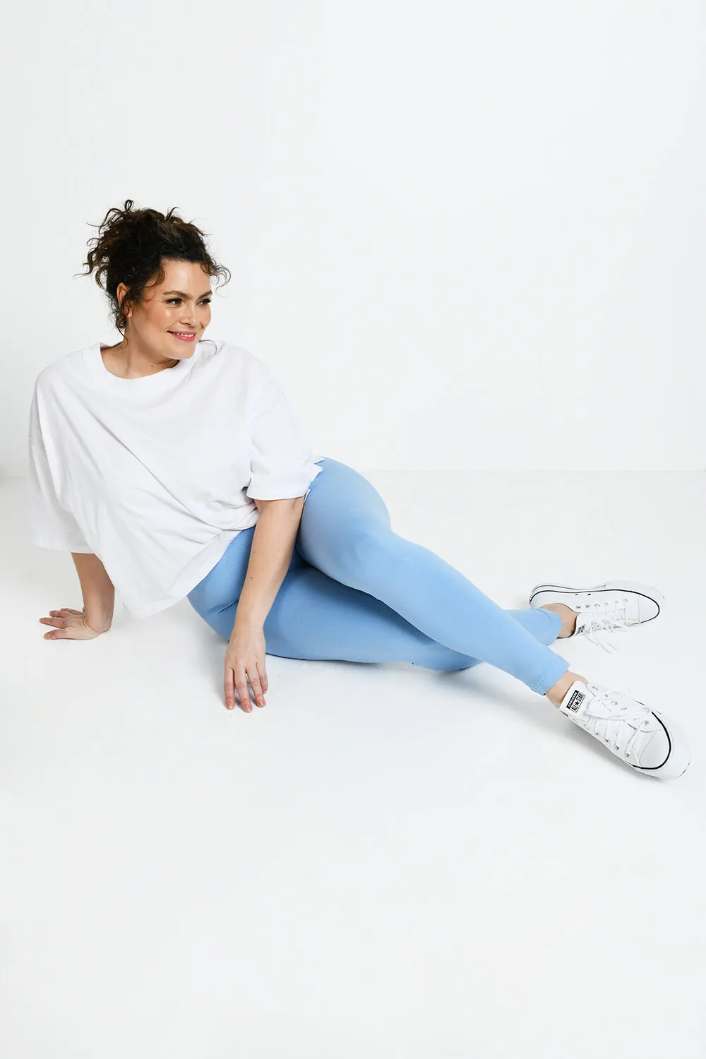 Curve Everyday Leggings - Powder Blue