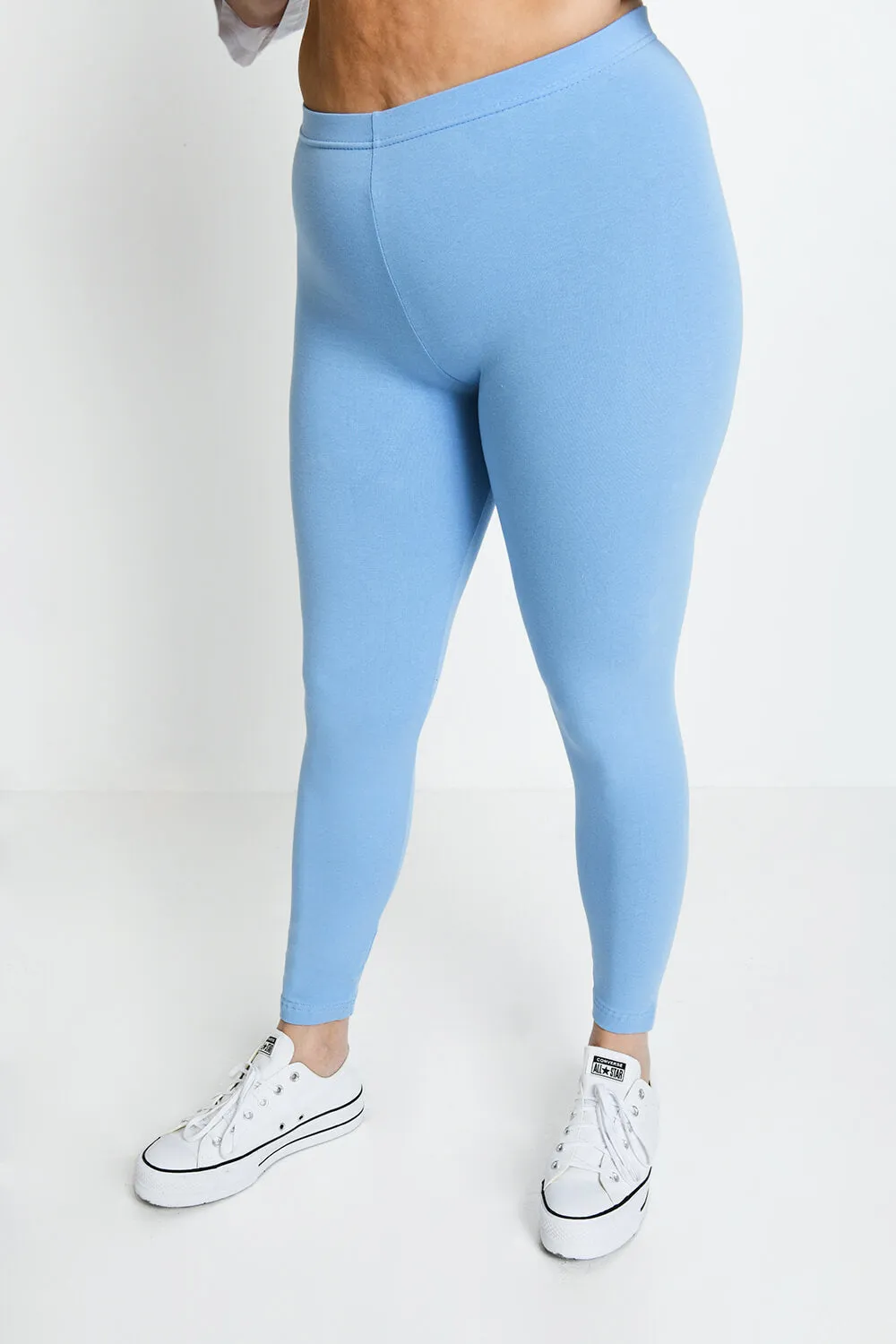 Curve Everyday Leggings - Powder Blue