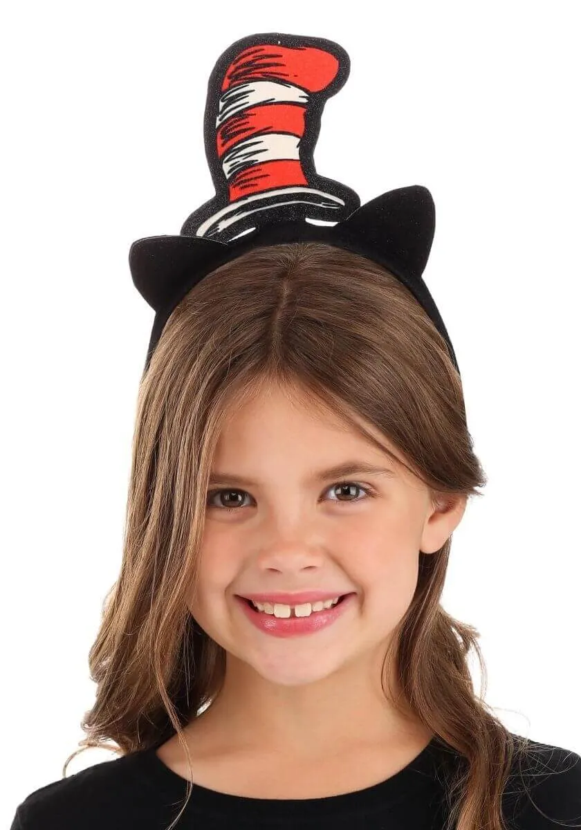 Dr. Seuss - "The Cat In The Hat" Glitter Headband