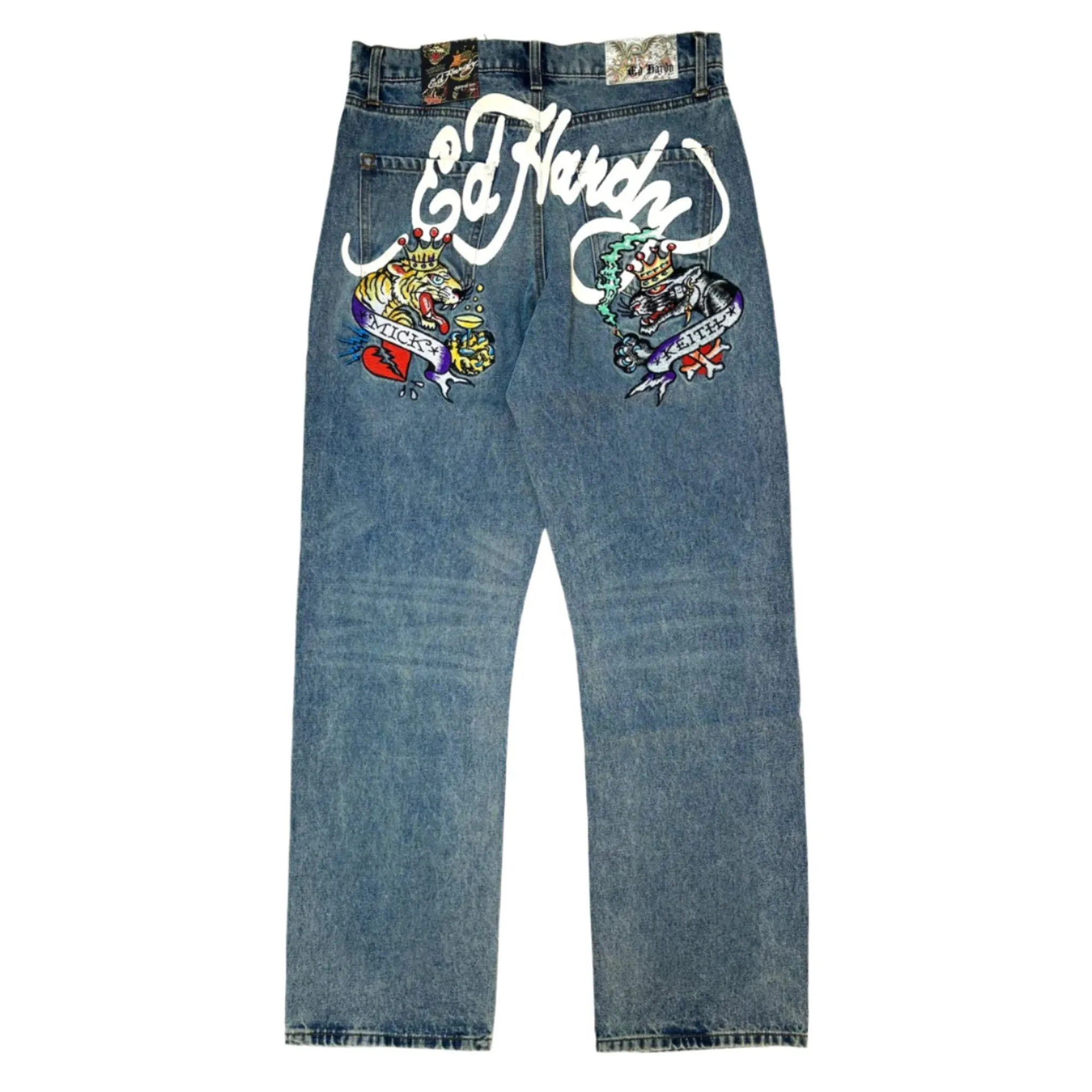 ED HARDY Dragon Loose Fit Jean