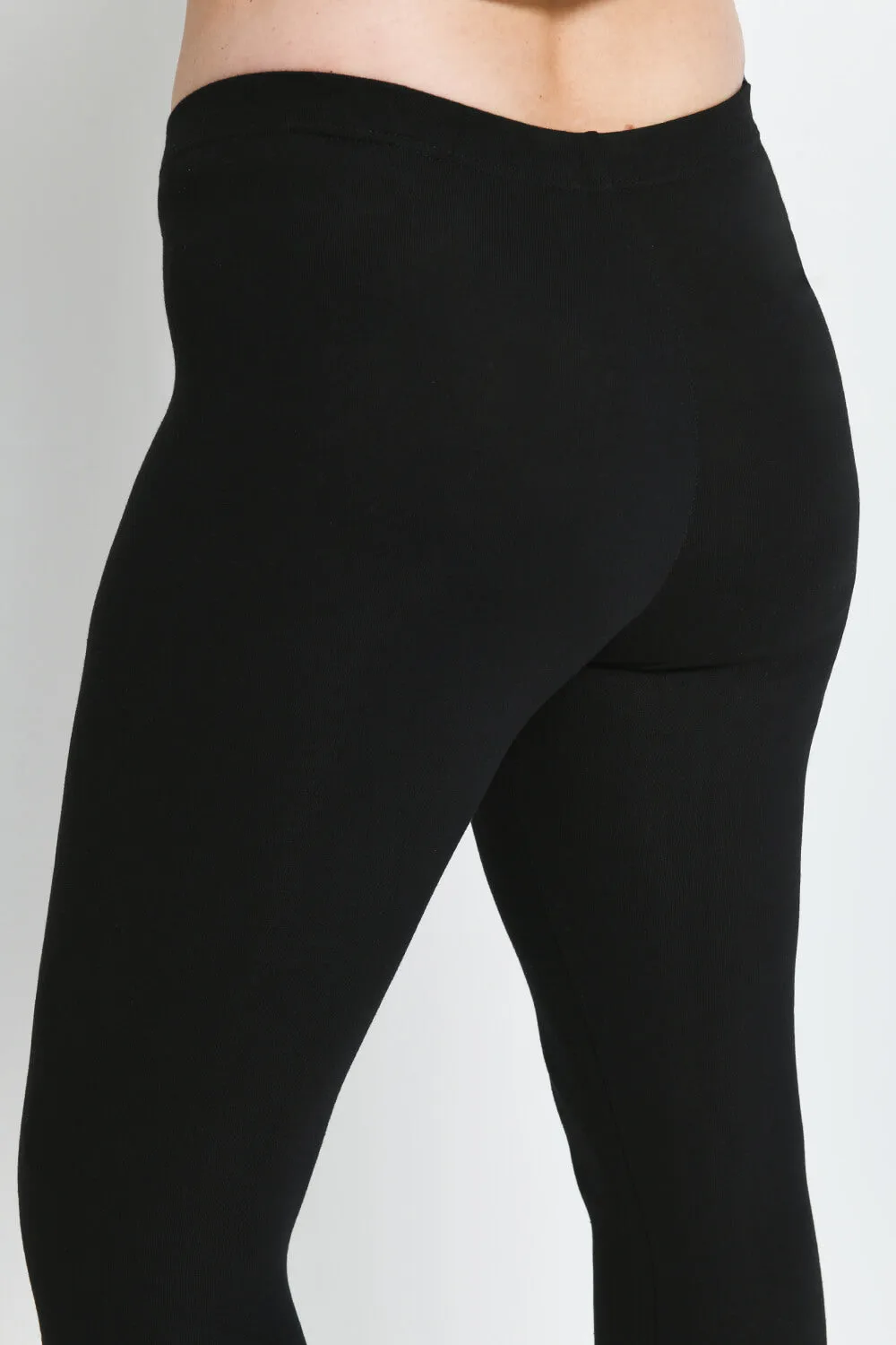 Everyday Cropped Leggings - Black