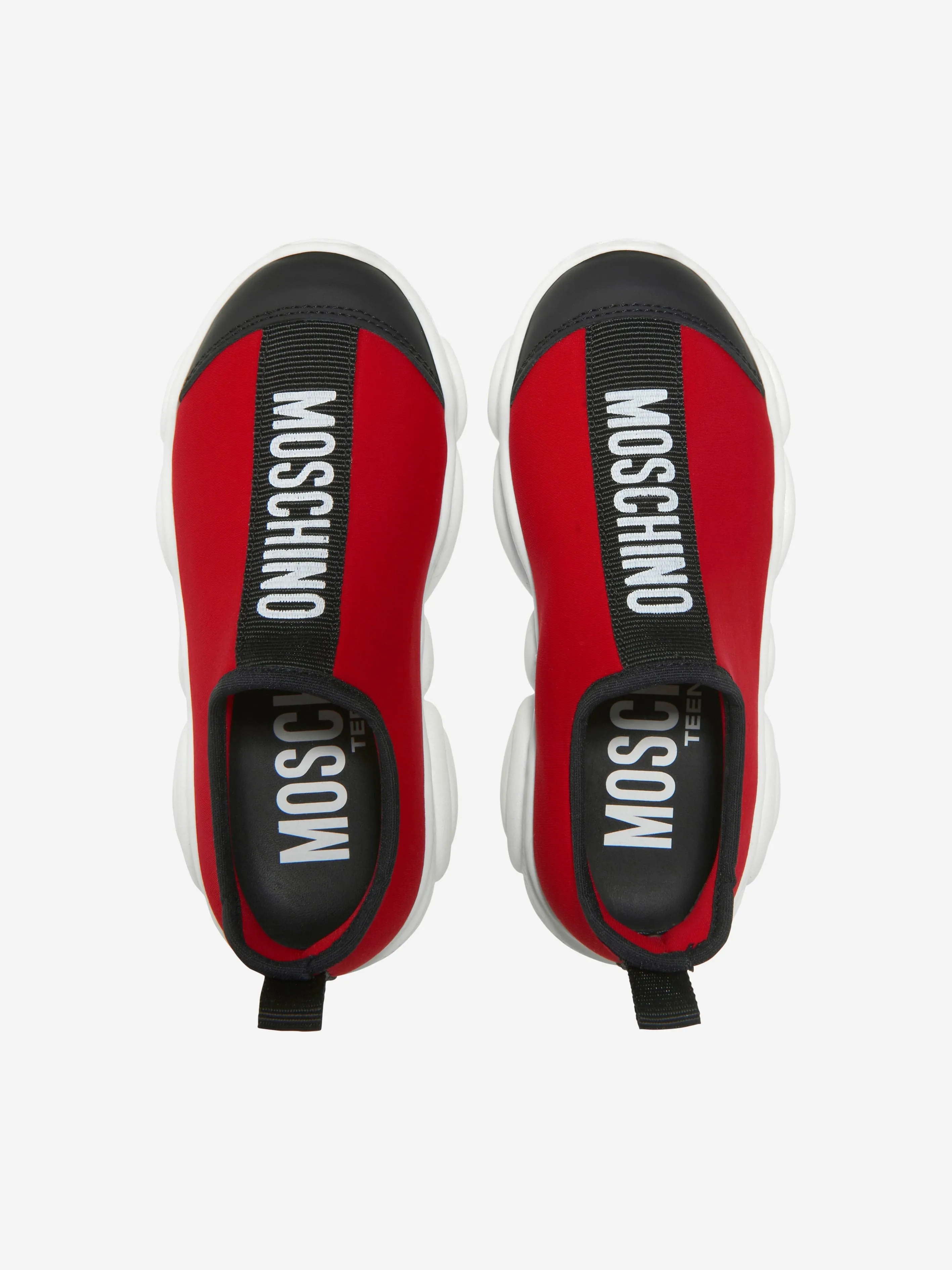 Moschino Unisex Logo Slip On Trainers