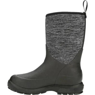 Muck Boots Kid's Element Fleece Lined - Black and Grey