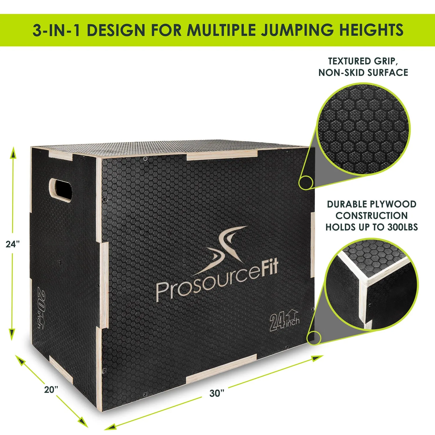 Power Grip Plyometric Box