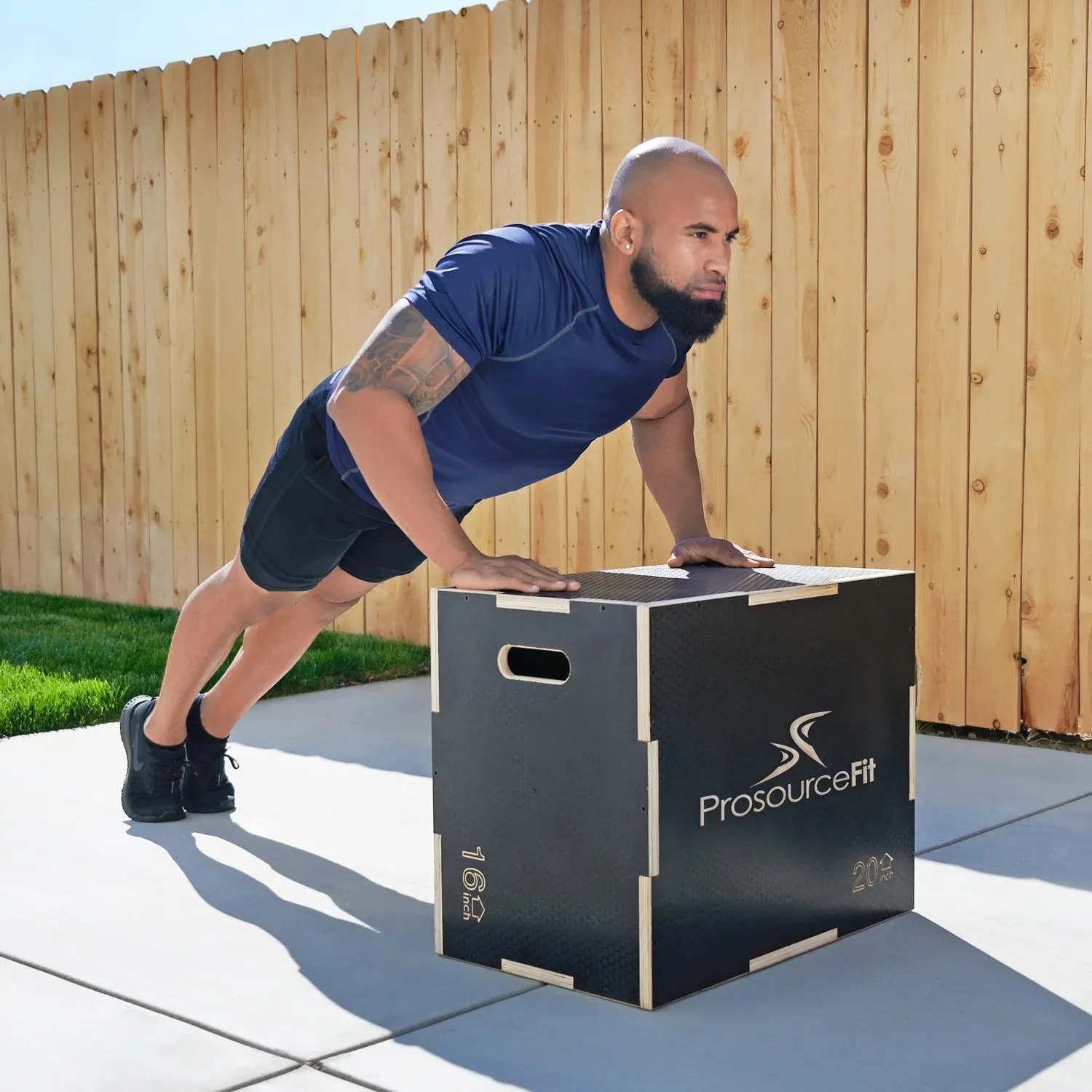 Power Grip Plyometric Box