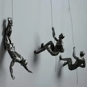 Rock Climbing Wall Art Decoration