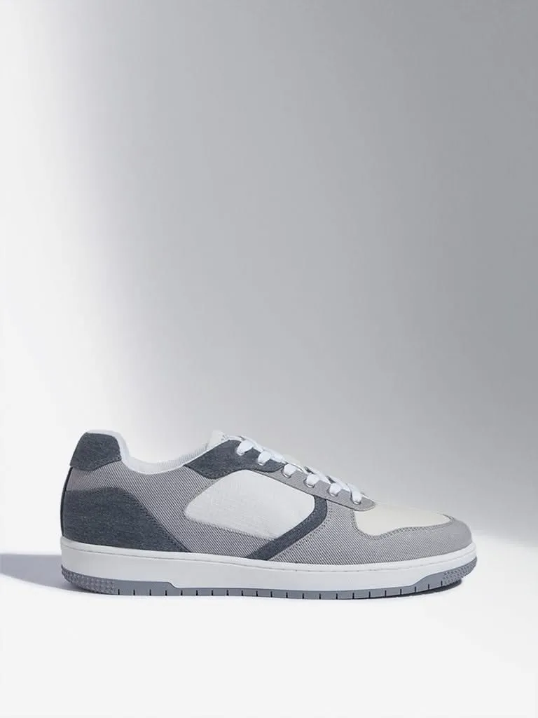 SOLEPLAY Grey Colour-Blocked Sneakers