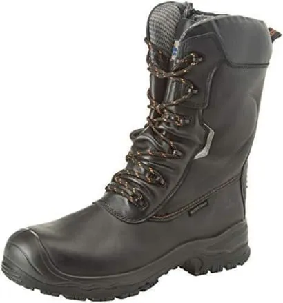 Tractionlite Composite S3 zip High Leg waterproof safety Boot - FD01