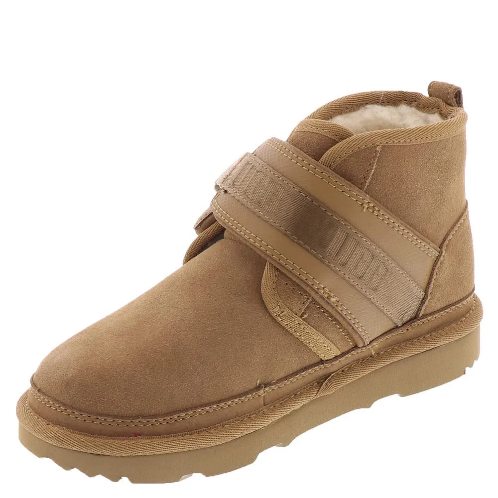 UGG Unisex-Child Neumel Snapback Boot, Chestnut