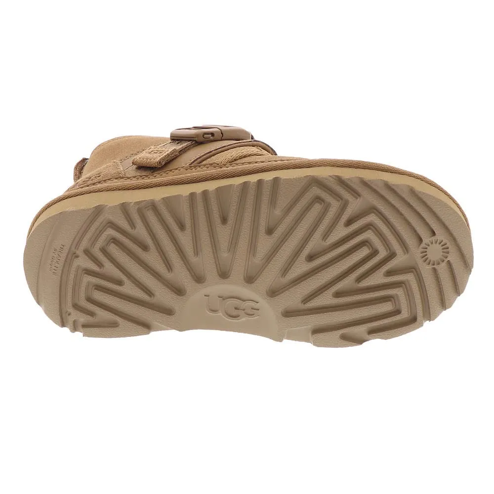 UGG Unisex-Child Neumel Snapback Boot, Chestnut