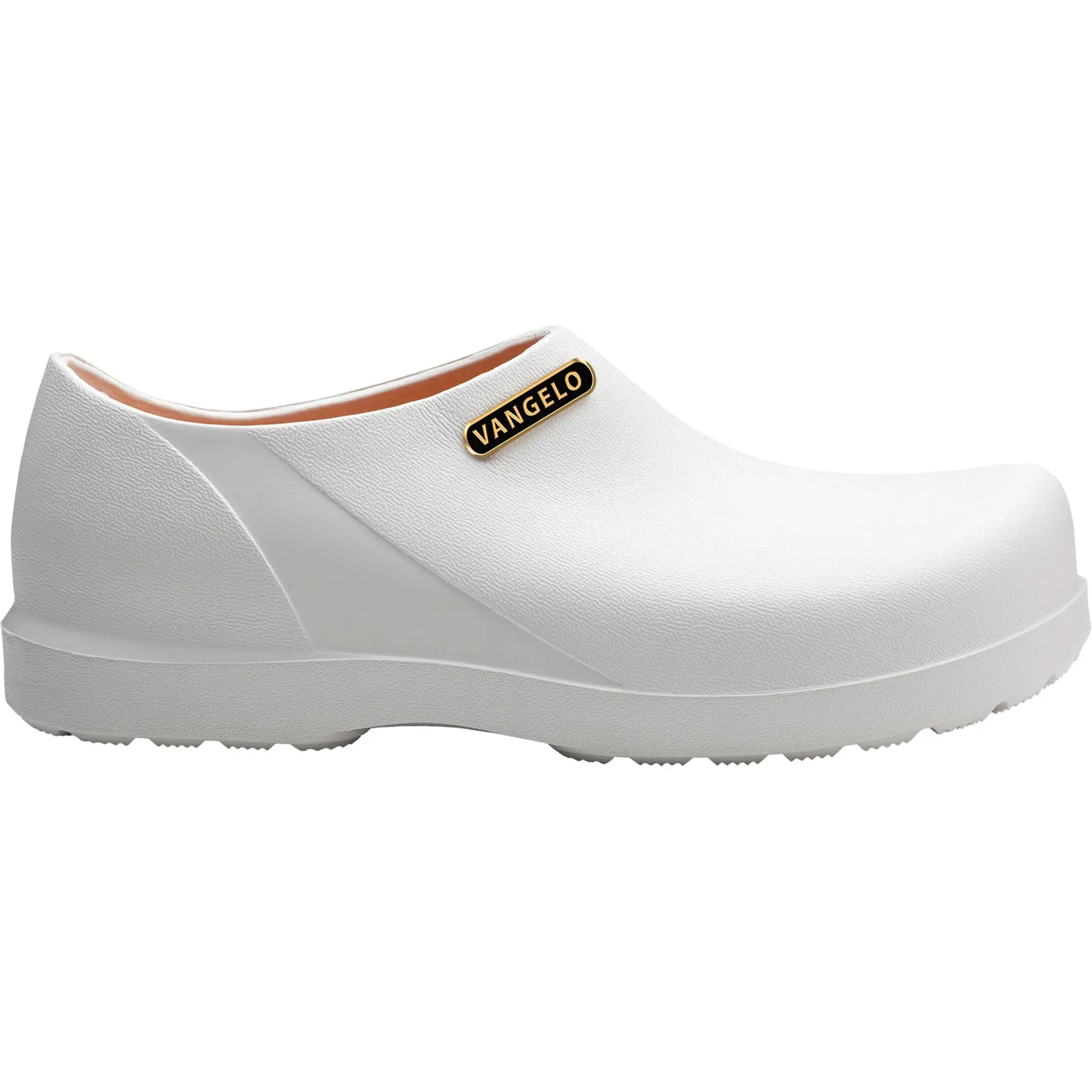 VANGELO Women Slip Resistant Clog CARLISLE White