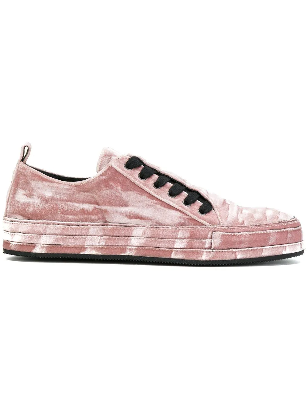 Velvet Lavato Cipria Sneakers