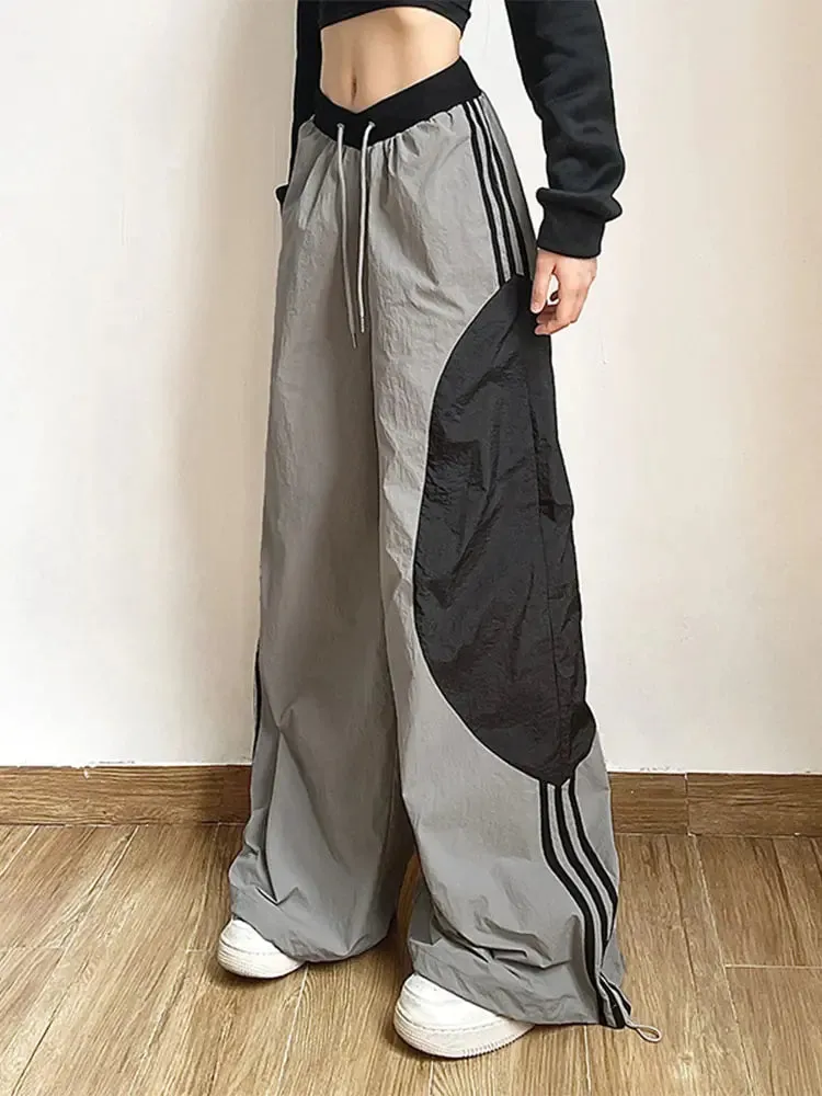 Women Streetwear Techwear Cargo Pants^