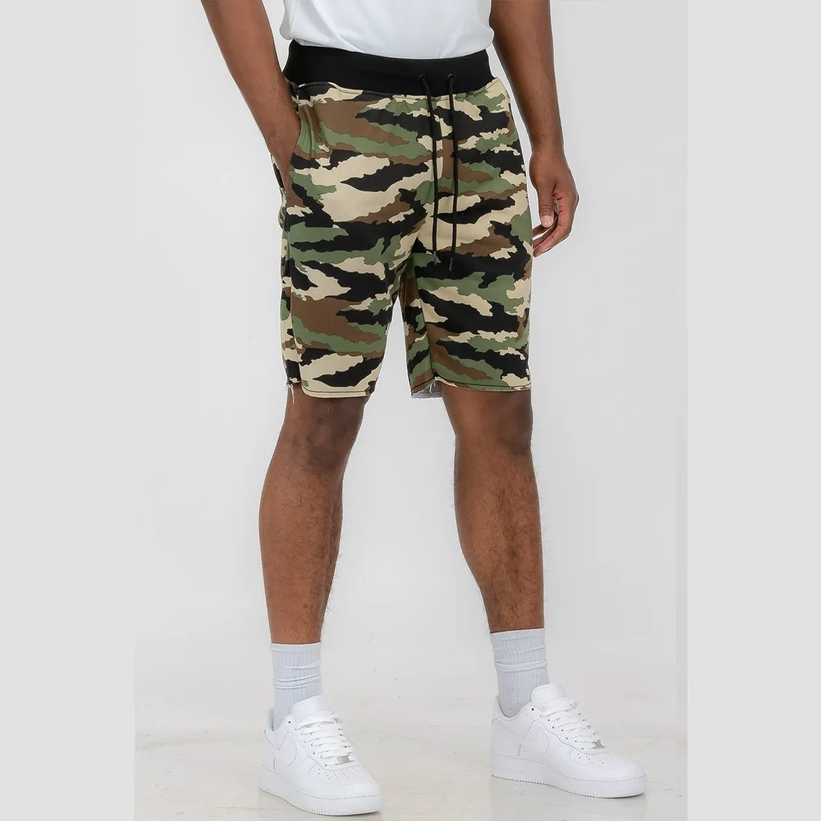 WoodCamo Raw Cut City Sweat Short