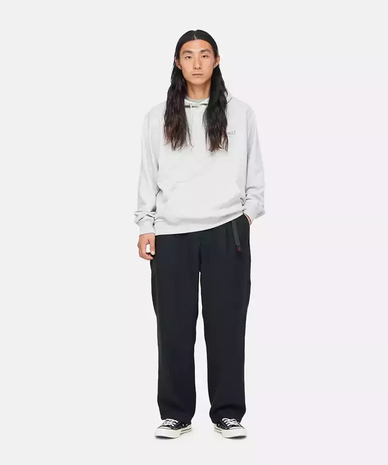 Wool Relaxed Pleated Trouser