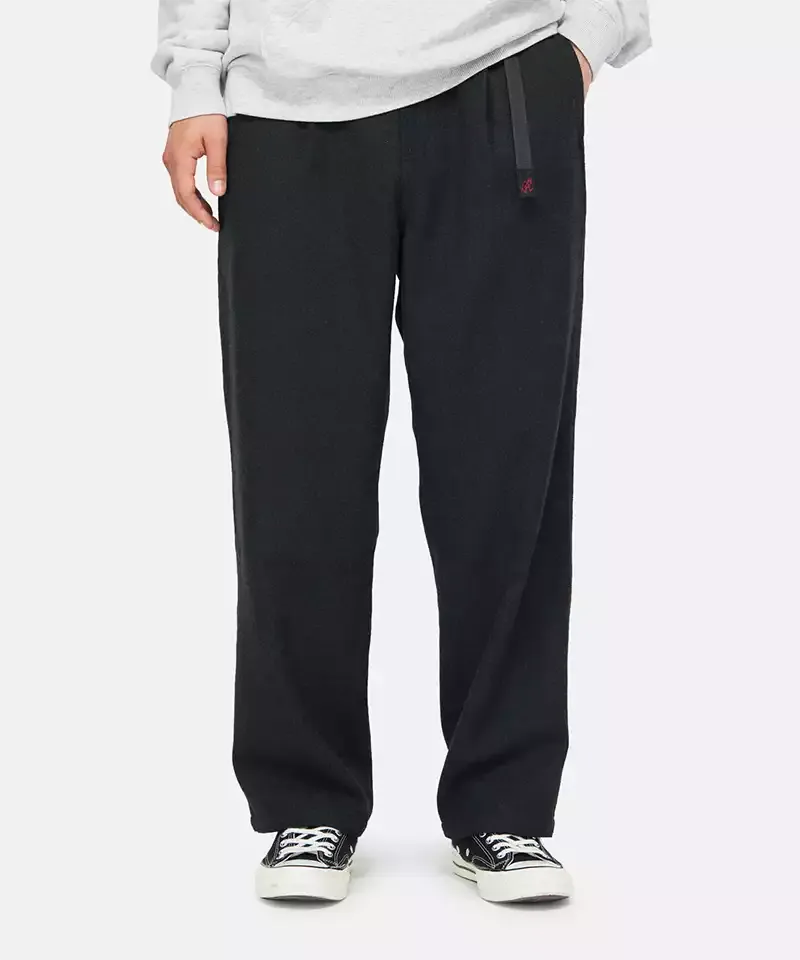 Wool Relaxed Pleated Trouser